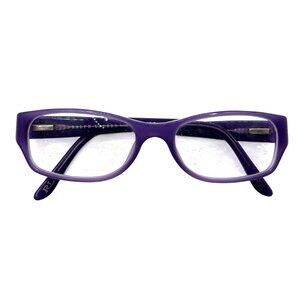 Ralph Lauren Women Purple Eyeglasses Frame RL6058 Case 51 16 135 Violet Full Rim